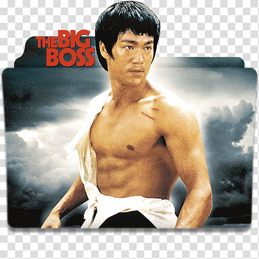 Bruce Lee Movies Collection   Folder Ico, , The Big Boss () V transparent background PNG clipart