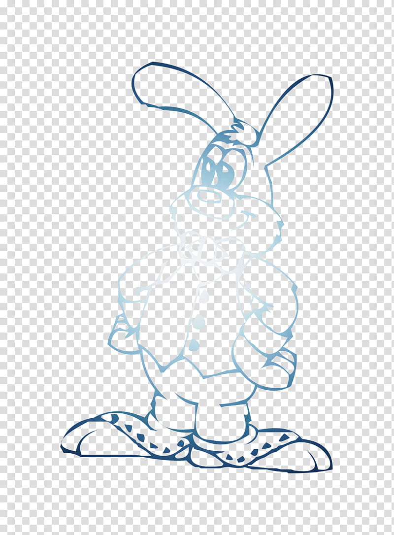 Easter Bunny, Hare, Rabbit, Drawing, Faucet Handles Controls, Coloring Book, Water, Line Art transparent background PNG clipart