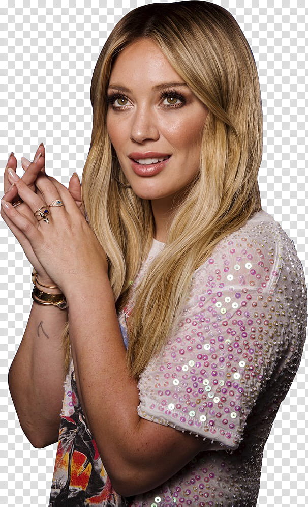 Hilary Duff transparent background PNG clipart