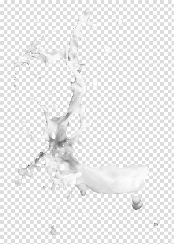 Milk White, Custard, Drawing, Flavored Milk, Black And White
, Still Life , Joint, Hand transparent background PNG clipart