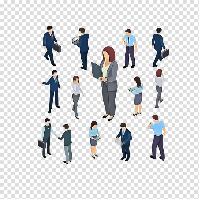 people standing gesture team sleeve, Walking, Business transparent background PNG clipart