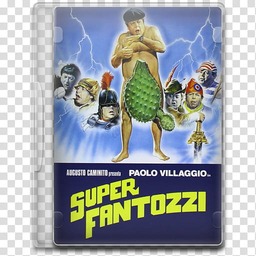 Movie Icon Mega , Superfantozzi, Super Fantozzi DVD acse transparent background PNG clipart