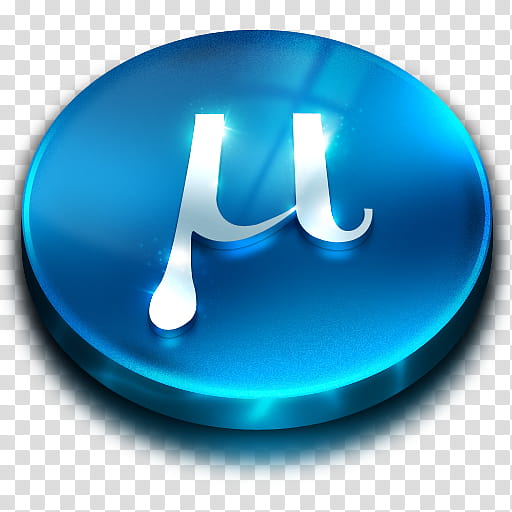 uTorrent icon, , blue and white n board transparent background PNG clipart