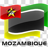 Mozambique flag illustration transparent background PNG clipart