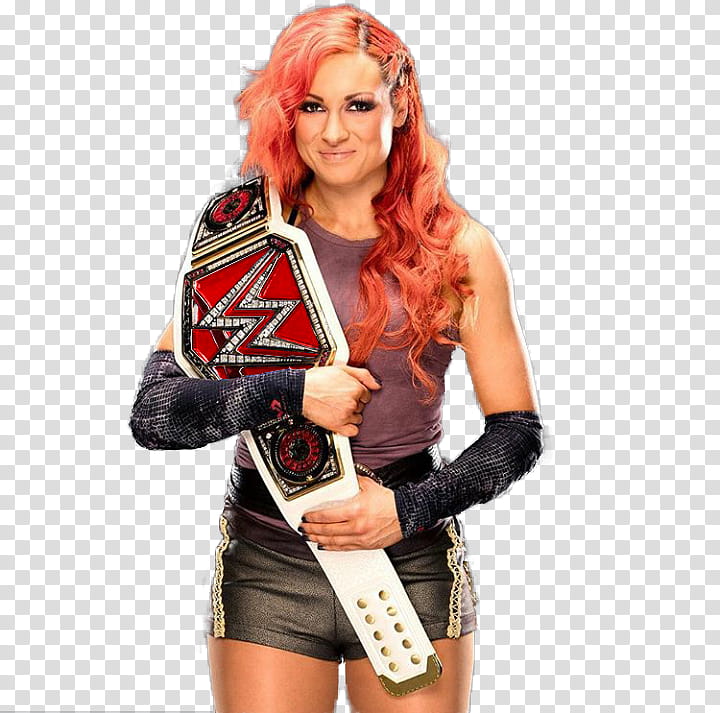 Becky Lynch Raw Woman Champion transparent background PNG clipart