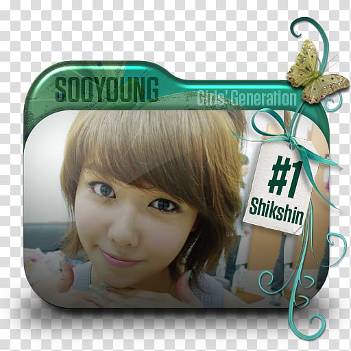 Sooyoung Folder Icon , , Sooyoung Girl's Generation transparent background PNG clipart