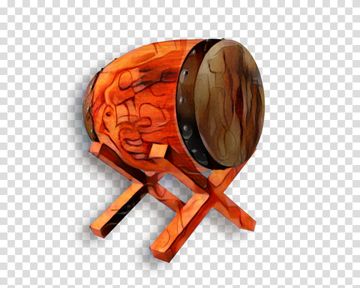 Wood, Orange, Drum, Membranophone, Musical Instrument transparent background PNG clipart