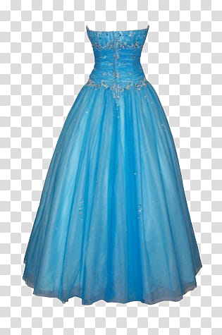 Dresses, women's blue tube dress transparent background PNG clipart