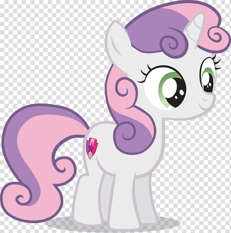 [MLP ] Sweetie Belle transparent background PNG clipart