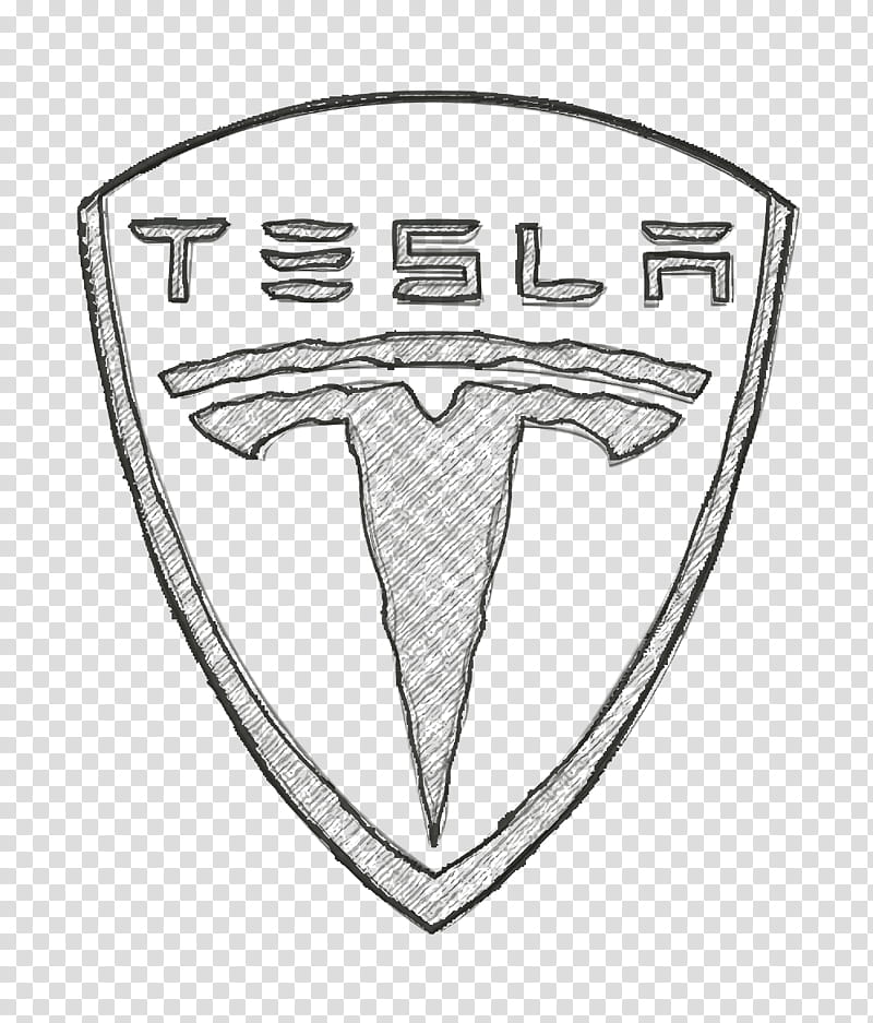 logo icon tesla icon tesla-motors icon, Teslamotors Icon, Shield, Emblem, Coloring Book, Symbol, Crest, Blackandwhite, Vehicle transparent background PNG clipart