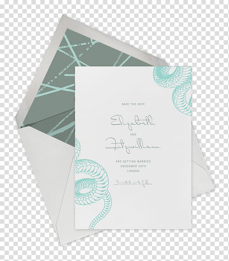 Wedding Invitation Text, Green, Aqua, Turquoise, Teal, Paper, Paper Product, Envelope transparent background PNG clipart
