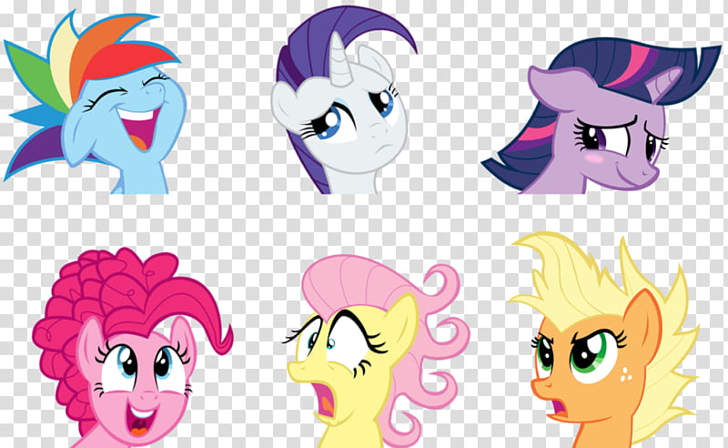 Mohawked, little pony transparent background PNG clipart