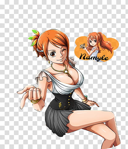 Nami (Render #), One Piece Nami illustration transparent background PNG clipart