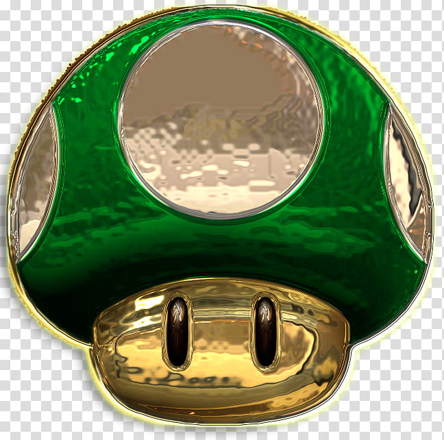 iconos en e ico zip, green and beige Super Mario Mushroom illustration transparent background PNG clipart