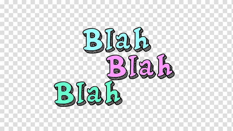 overlays tipo , blah blah blah text transparent background PNG clipart