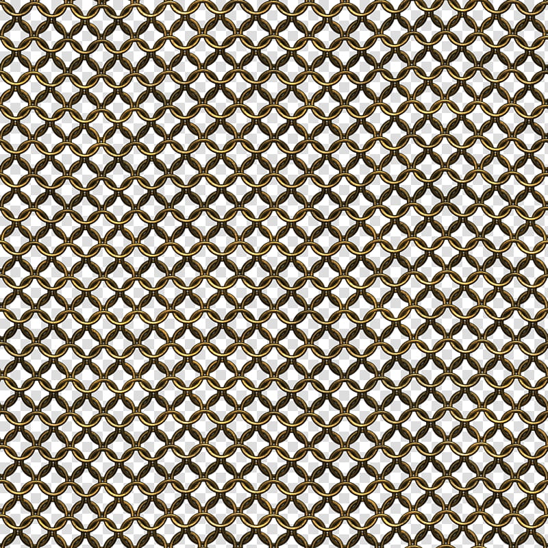 Chainmail seamless textures, brown chain illustration transparent background PNG clipart