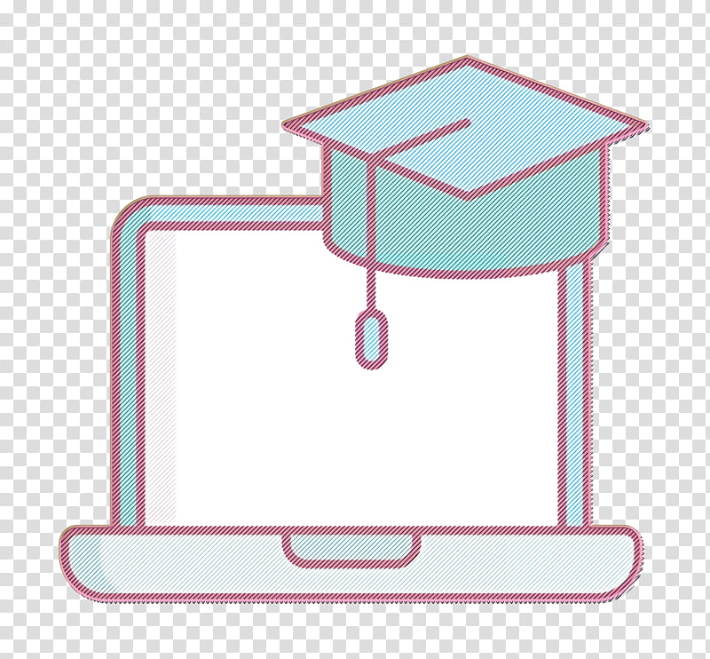Computer Science icon Student icon Elearning icon, Pink, Table, Square transparent background PNG clipart