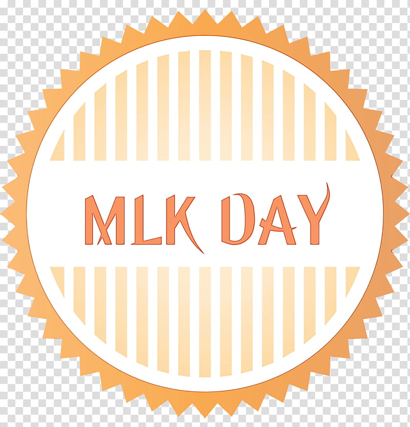 Orange, Mlk Day, Martin Luther King Jr Day, Watercolor, Paint, Wet Ink, Line, Baking Cup transparent background PNG clipart