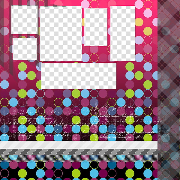 Texture, multicolored polka-dot transparent background PNG clipart