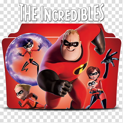 Pixar Icon Folder , The Incredibles Icon Folder transparent background PNG clipart