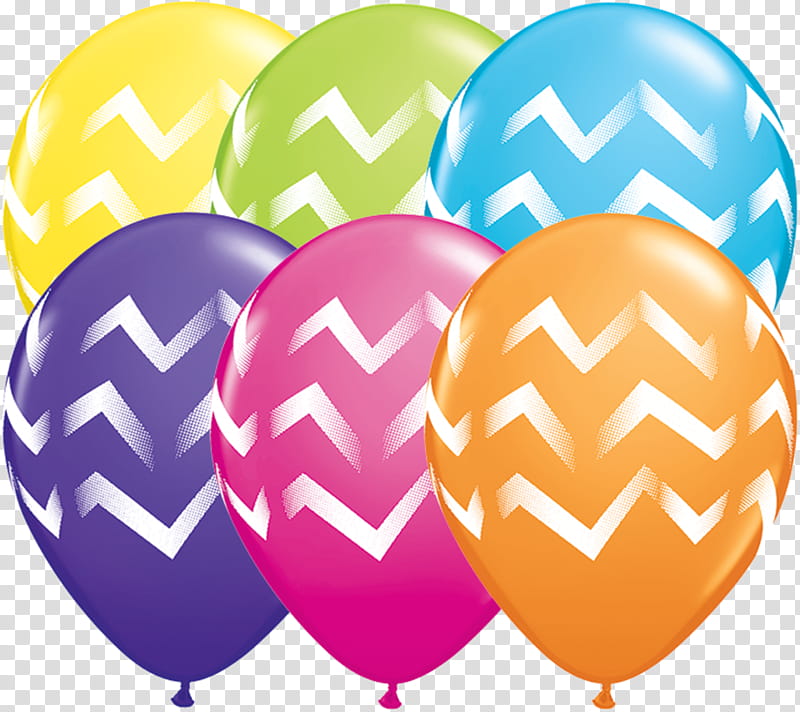 Party Balloons, Qualatex, Clear Latex Balloons, Qualatex 11 Latex Balloon, Love Balloons, Chevron, Chevron Stripe Balloons, Party Supply transparent background PNG clipart