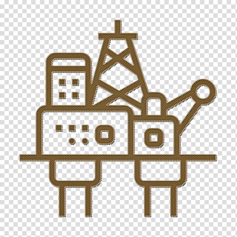 Global Warming icon Oil icon Oil rig icon, Line Art, House, Logo transparent background PNG clipart