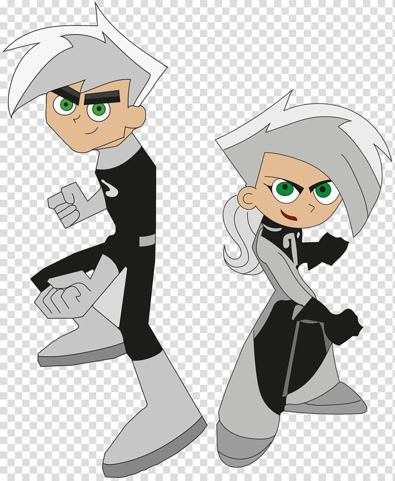 Danny Phantom and Danielle (Dani) Phantom transparent background PNG clipart