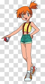 Pokemon, Pokémon character Misty transparent background PNG clipart