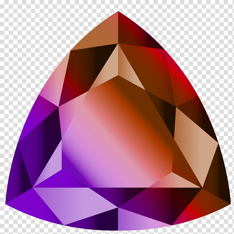 Precious stones crystals, red and purple gemstone transparent background PNG clipart