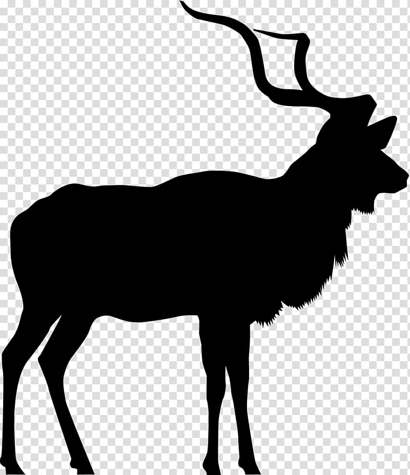 Drawing Of Family, Silhouette, Animal Silhouettes, Elk, Antelope, Deer, Reindeer, Wildlife transparent background PNG clipart