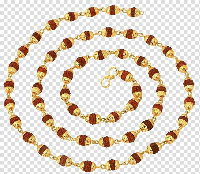 Gold Necklace, Rudraksha, Japamala, Earring, Buddhist Prayer Beads, Jewellery, Colored Gold, Gold Plating transparent background PNG clipart