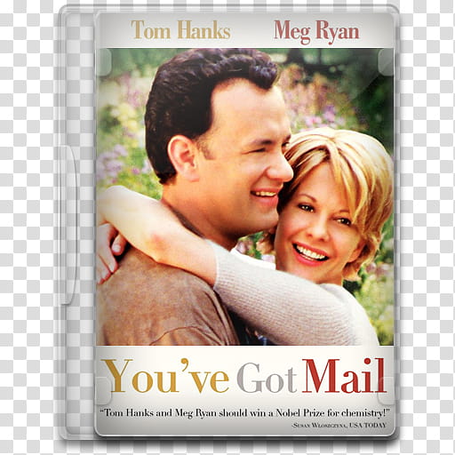 Movie Icon Mega , You've Got Mail, You've Got Mail CD case transparent background PNG clipart