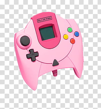 pink Black Pink game controller transparent background PNG clipart