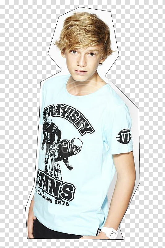 Cody Simpson, boy standing and looking straight transparent background PNG clipart