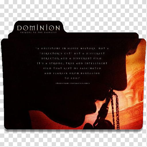 The Exorcist Collection Folder Icon, . Dominion Prequel to the Exorcist transparent background PNG clipart