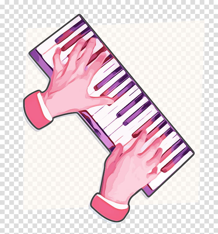 Pink, Thumb, Pink M, Glove, Magenta transparent background PNG clipart
