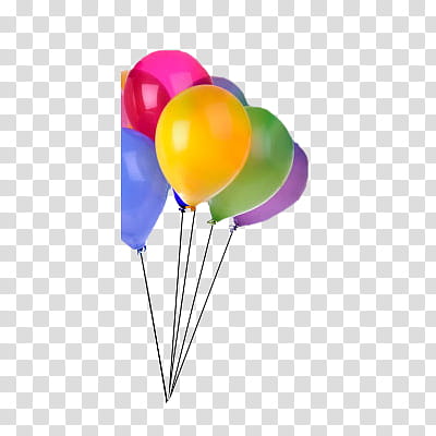 Colours Items, assorted-colored balloons transparent background PNG clipart