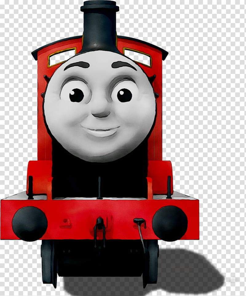 Percy Thomas & Friends James The Red Engine Train PNG - amp