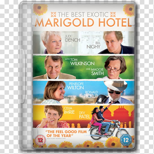 the BIG Movie Icon Collection B, The Best Exotic Marigold Hotel transparent background PNG clipart