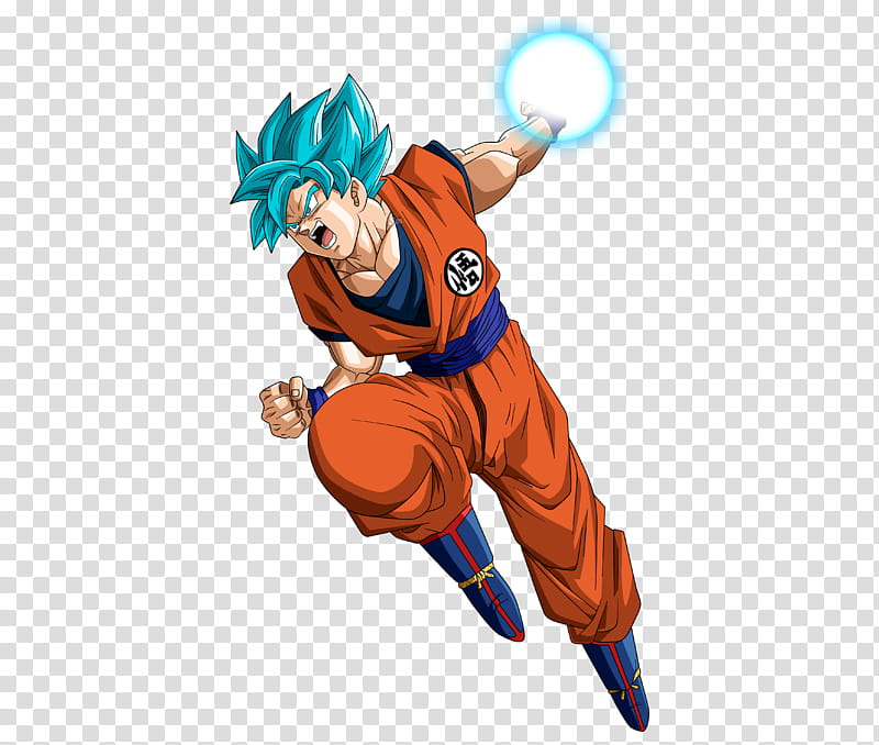 Goku Ssj Kaioken Blue transparent background PNG clipart