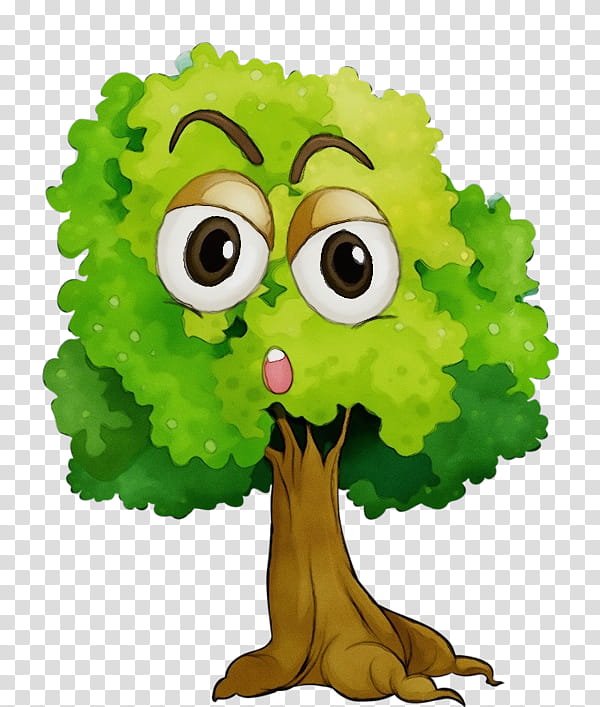 green cartoon tree animation plant, Watercolor, Paint, Wet Ink, Leaf Vegetable transparent background PNG clipart green cartoon tree animation plant, Watercolor, Paint, Wet Ink, Leaf Vegetable transparent background PNG clipart