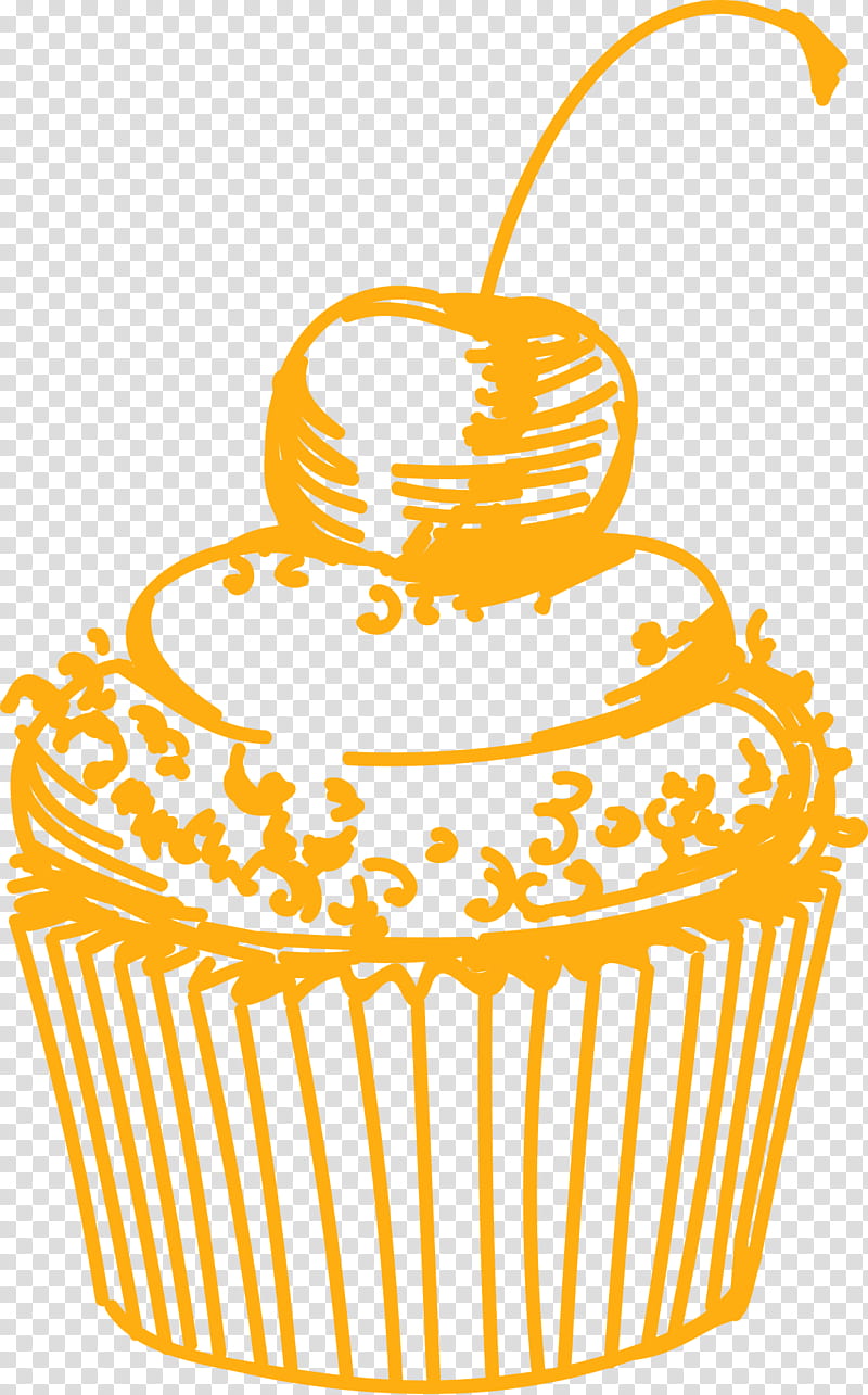 Cake, Cupcake, Dessert, Drawing, Food, Pastry, Cartoon, Fruit transparent background PNG clipart