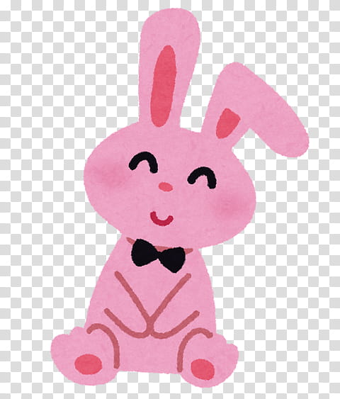 Easter Bunny, Hare, Rabbit, Holland Lop, Mini Lop, Easter
, Pink, Cartoon transparent background PNG clipart