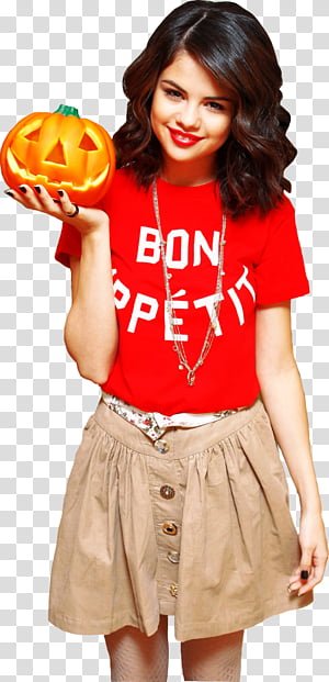 selena gomez 1 texto transparent background PNG clipart thumbnail