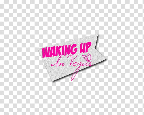 Texts s, waking up in Vegas text illustration transparent background PNG clipart