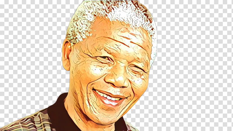 Cartoon People, Mandela, Nelson Mandela, South Africa, Freedom, Human, Portrait, Politics transparent background PNG clipart