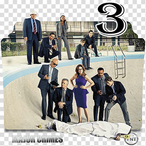 Major Crimes season folder icons, Major Crimes S ( transparent background PNG clipart