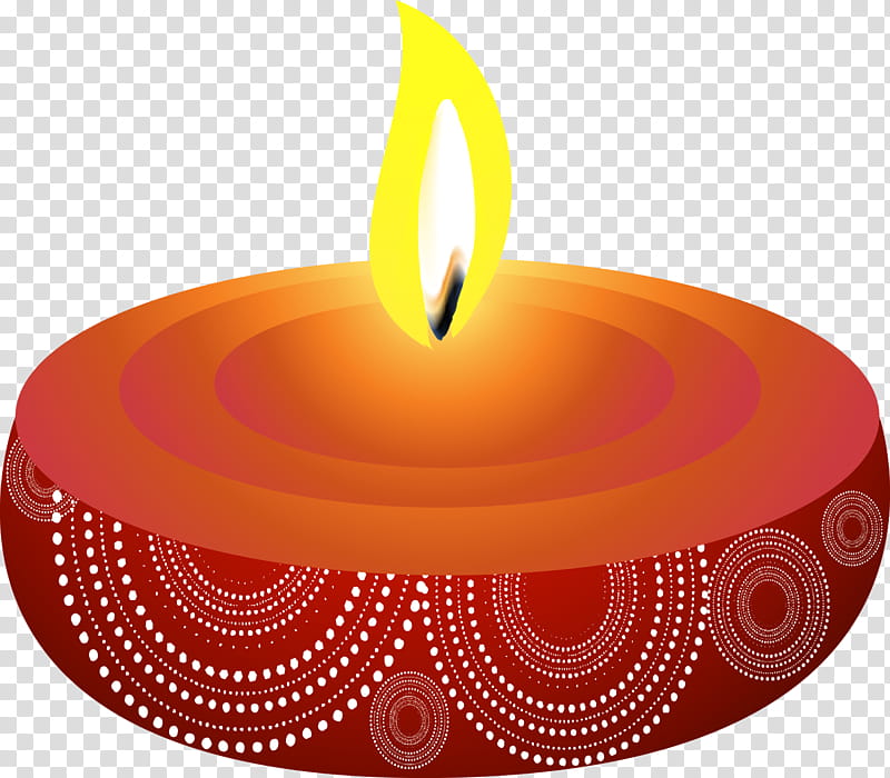 Diwali Oil Lamp, Diya, Festival, Candle, Lantern, Sikhism, Hinduism, Orange transparent background PNG clipart