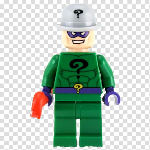 Lego Figure Icons, Lego Riddler transparent background PNG clipart