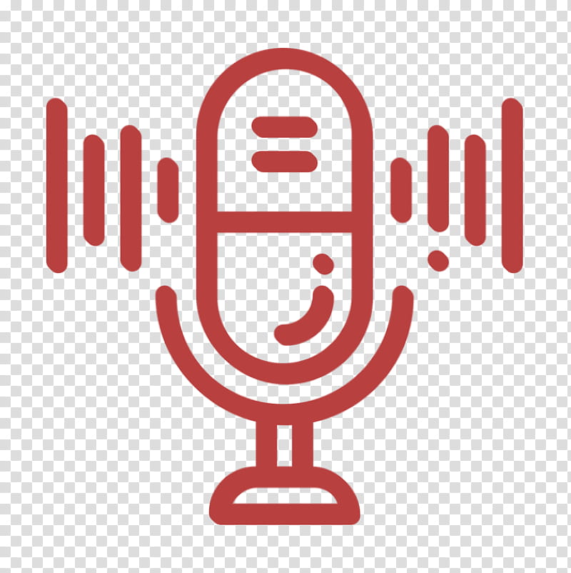 Radio icon Audio and Video icon Microphone icon, Text, Line, Logo transparent background PNG clipart